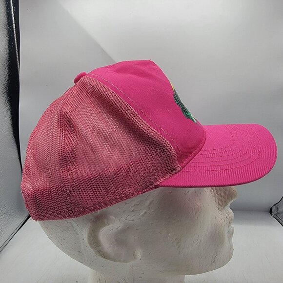 Bass Pro Shops Pink Trucker Hat Mesh Snapback Cap One Size Fits Most OSFM - Picture 4 of 10